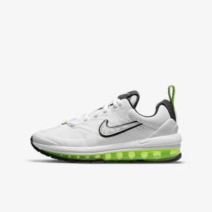 Nike Air Max Genome Older Kids' Sneakers White / Platinum / Black | NK251FED