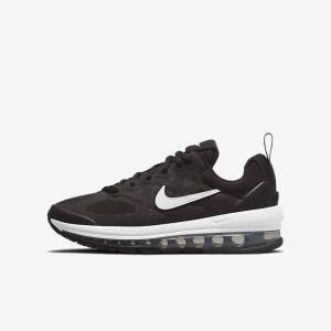 Nike Air Max Genome Older Kids' Sneakers Black / Dark Grey / White | NK942EZX