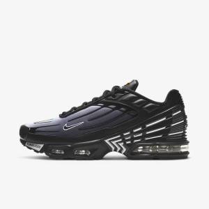 Nike Air Max Plus III Men's Sneakers Black / White | NK352BRL