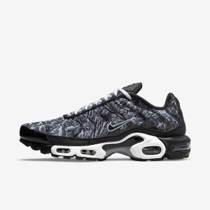 Nike Air Max Plus Men's Sneakers Black / White / Dark Grey / Black | NK052FCW