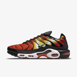 Nike Air Max Plus Men's Sneakers Orange / Gold / Black | NK951MUA