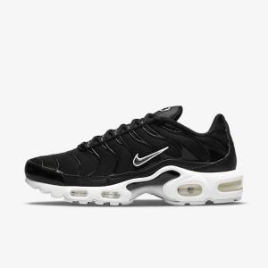 Nike Air Max Plus Women's Sneakers Black / White | NK725UYD