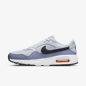 Nike Air Max SC Men's Sneakers Platinum / White / Black | NK698KCH