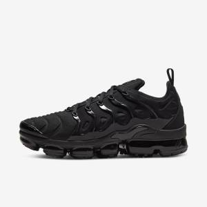 Nike Air VaporMax Plus Men's Sneakers Black / Dark Grey | NK015TQV