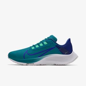 Nike Air Zoom Pegasus 38 By You Road Men's Running Shoes Multicolor | NK091VHZ