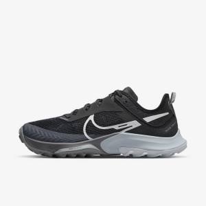 Nike Air Zoom Terra Kiger 8 Trail Women's Running Shoes Black / Dark Grey / Platinum | NK278IHE