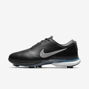 Nike Air Zoom Victory Tour 2 Men's Golf Shoes Black / Metal Blue Grey / White | NK253EXB