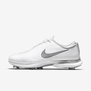 Nike Air Zoom Victory Tour 2 Women's Golf Shoes White / Metal Platinum / Black | NK962EYX