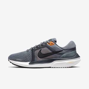 Nike Air Zoom Vomero 16 Road Men's Running Shoes Grey / Dark Grey / Black | NK792GQR