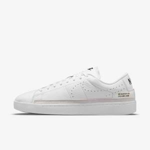 Nike Blazer Low X Men's Sneakers White / Light Brown / Black | NK527TMD