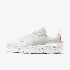 Nike Crater Impact Women's Sneakers White / Platinum / Grey | NK895YNO