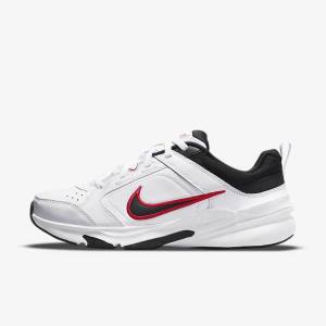 Nike Defy All Day Men's Training Shoes White / Red / Black | NK091BAJ