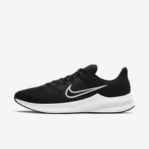 Nike Downshifter 11 Road Men's Running Shoes Black / Dark Grey / White | NK025PUE