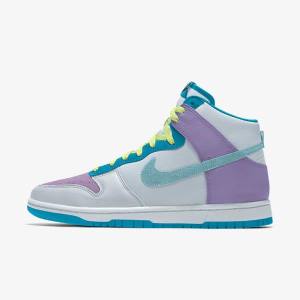 Nike Dunk High By You Custom Women's Sneakers Multicolor | NK890AEO