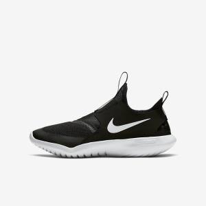 Nike Flex Runner Older Kids' Running Shoes Black / White | NK486AEP