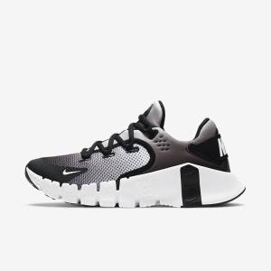 Nike Free Metcon 4 Women's Training Shoes Black / Pink | NK490NIT