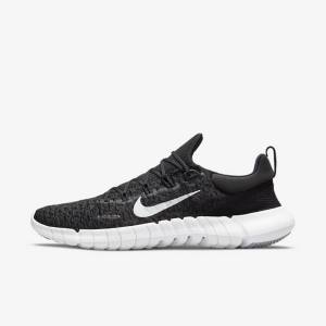 Nike Free Run 5.0 Road Men's Running Shoes Black | NK732YFU