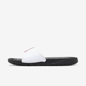 Nike Jordan Break Men's Slides Black / White / Red | NK056DHU