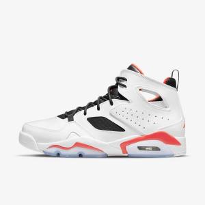 Nike Jordan Flight Club 91 Men's Jordan Shoes White / Black | NK420COZ