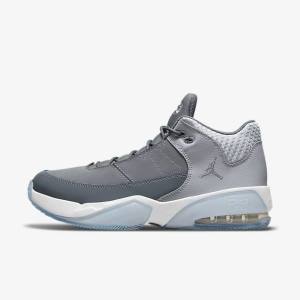 Nike Jordan Max Aura 3 Men's Jordan Shoes Grey / White / Grey | NK450LMT