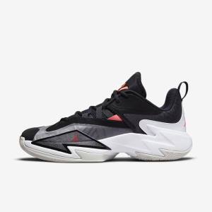 Nike Jordan One Take 3 Men's Jordan Shoes Black / White / Grey / Light Red | NK463WQA