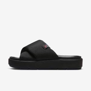 Nike Jordan Sophia Women's Slides Black / Red | NK097JYF