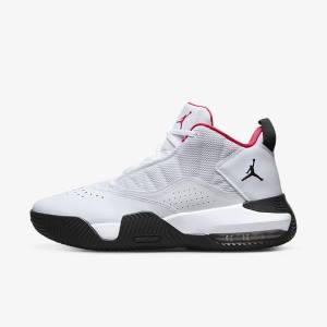 Nike Jordan Stay Loyal Men's Jordan Shoes White / Black / Pink | NK725SKN