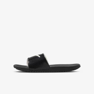 Nike Kawa SE Older Kids' Slides Black | NK390ZYT