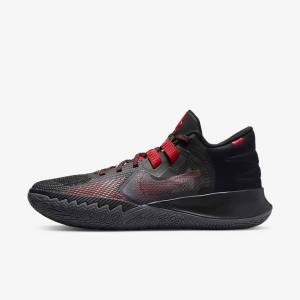 Nike Kyrie Flytrap 5 Men's Basketball Shoes Black / Grey / Red | NK569BKF