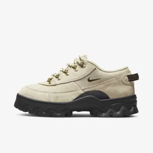 Nike Lahar Low Women's Sneakers Black / Metal Gold / Khaki | NK126UGK