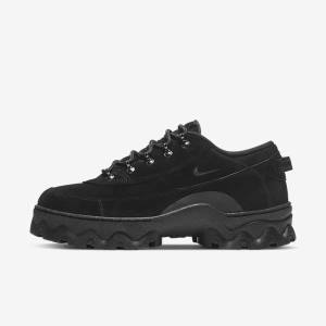 Nike Lahar Low Women's Sneakers Black / Orange / Black / Dark Grey | NK629OUY