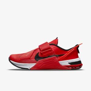 Nike Metcon 7 FlyEase Men's Training Shoes Red / White / Black | NK078HBN