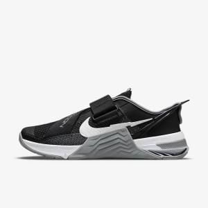 Nike Metcon 7 FlyEase Women's Training Shoes Black / Grey / White / Platinum | NK960EDX