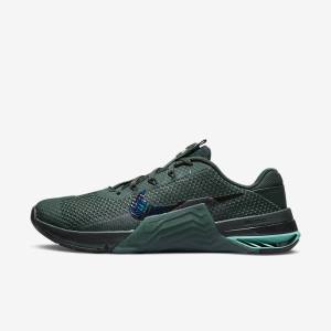 Nike Metcon 7 Men's Training Shoes Green / Turquoise / Black / Multicolor | NK139AKQ