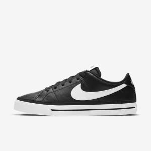 Nike NikeCourt Legacy Men's Sneakers Black / Light Brown / White | NK472GWV