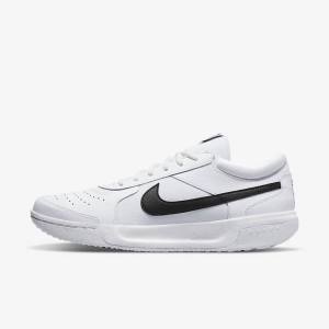 Nike NikeCourt Zoom Lite 3 Hard Court Men's Tennis Shoes White / Black | NK863UQW