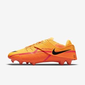 Nike Phantom GT2 Academy FlyEase MG Multi-Grounds Women's Football Shoes Orange / Light Red / Black | NK564IUC