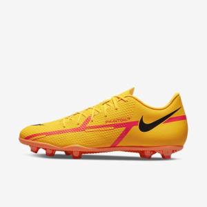 Nike Phantom GT2 Club MG Multi-Ground Men's Football Shoes Orange / Light Red / Black | NK893KTZ