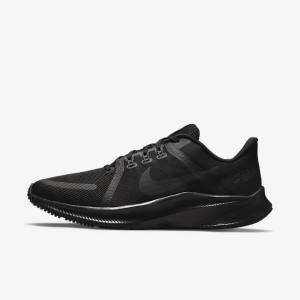 Nike Quest 4 Road Men's Running Shoes Black / Dark Grey | NK073FLX