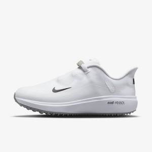 Nike React Ace Tour Women's Golf Shoes White / Light Grey / Black | NK349GCD