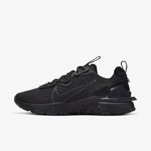 Nike React Vision Men's Sneakers Black / Dark Grey | NK098WQL