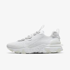 Nike React Vision Men's Sneakers White / Light Grey / Light Grey | NK607OXT