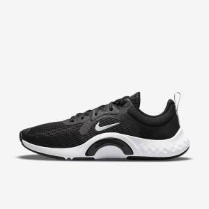 Nike Renew In-Season TR 11 Women's Training Shoes Black / White | NK316RNL