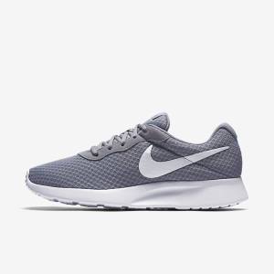 Nike Tanjun Men's Sneakers Grey / White | NK591WFX