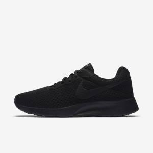 Nike Tanjun Women's Sneakers Black / White | NK183MQL