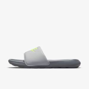 Nike Victori One Men's Slides Grey | NK785IQO