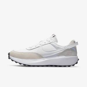 Nike Waffle Debut Women's Sneakers White / Black / Orange | NK840NIM