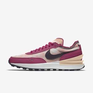 Nike Waffle One By You Custom Women's Sneakers Multicolor | NK812JPE