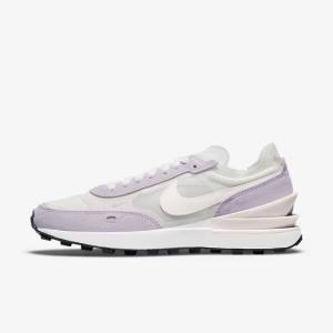 Nike Waffle One Women's Sneakers White / Light Pink | NK279XGN