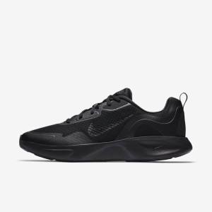 Nike Wearallday Men's Sneakers Black | NK598QJE